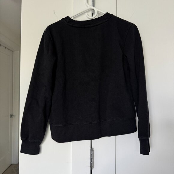 Zara Black Sweatshirt Top - Picture 4 of 4